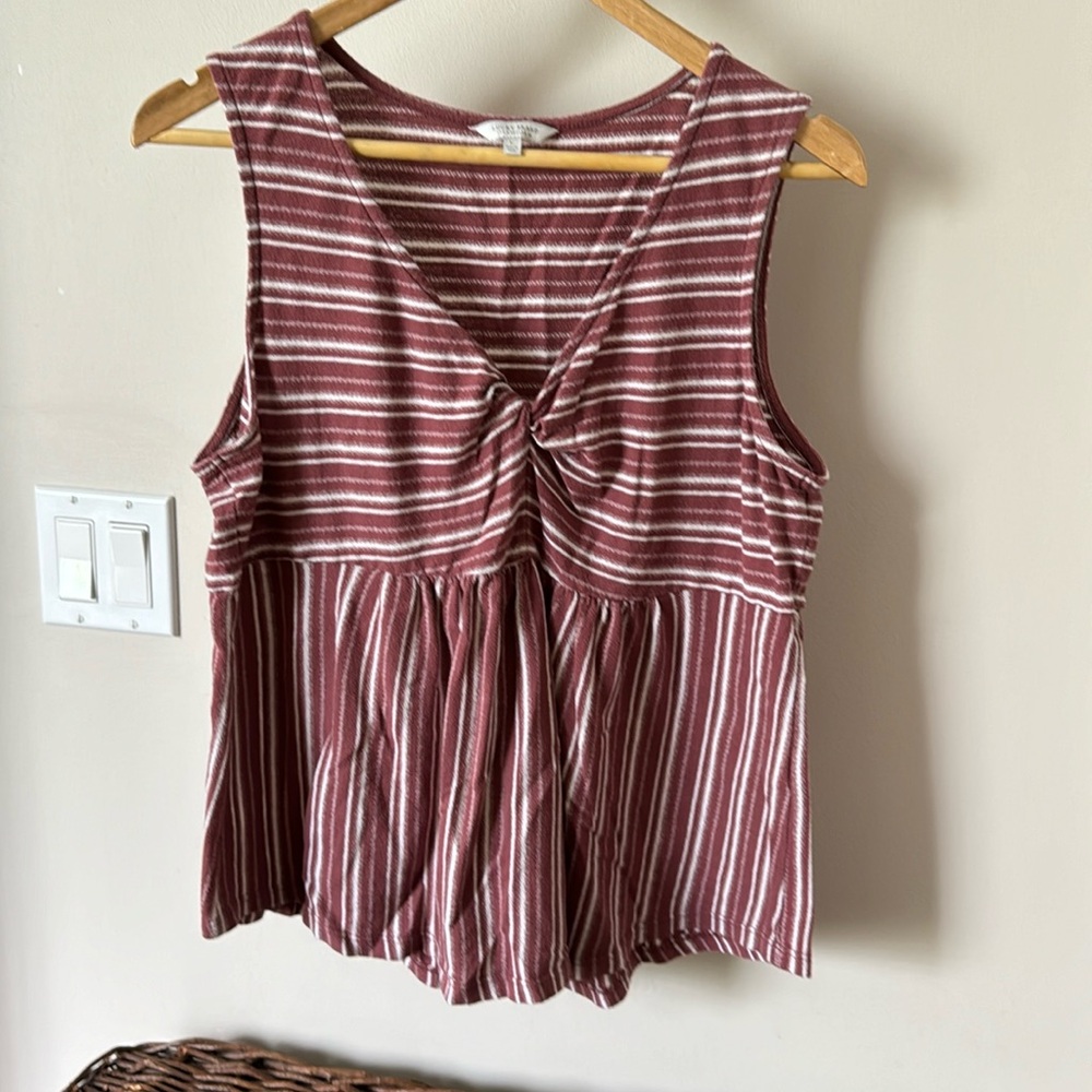 LUCKY brand stripe tank size large